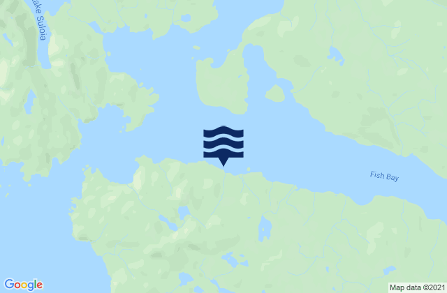Carte des horaires des marées pour Haley Anchorage (Fish Bay), United States
