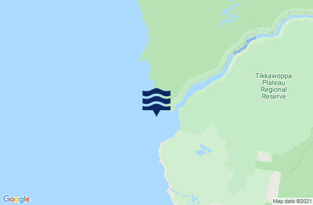 Carte des horaires des marées pour Hardwicke Bay, Australia