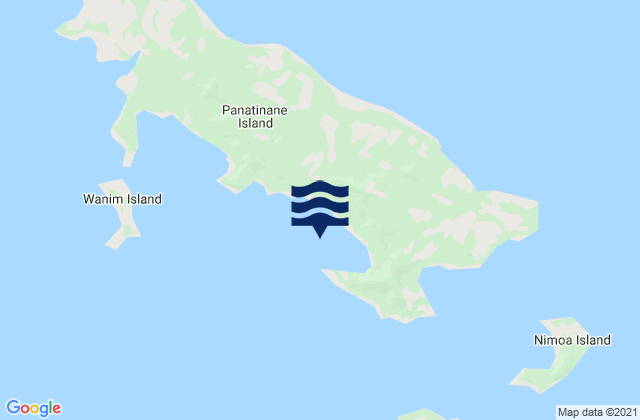 Carte des horaires des marées pour Hati Lawi Harbour, Papua New Guinea
