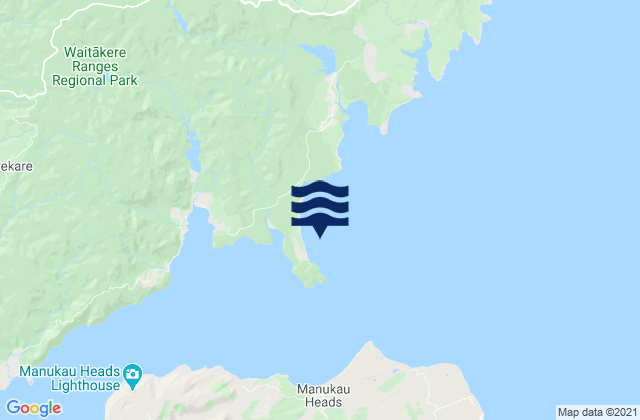 Carte des horaires des marées pour Herald Bay, New Zealand
