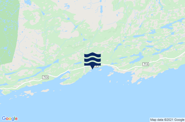Carte des horaires des marées pour Hitra, Norway
