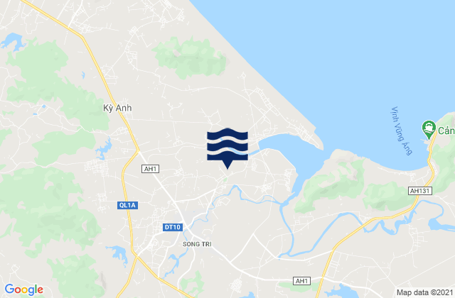 Carte des horaires des marées pour Huyện Kỳ Anh, Vietnam
