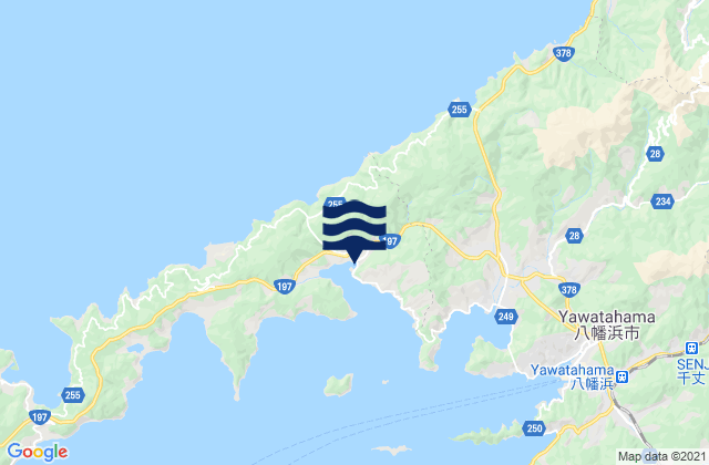 Carte des horaires des marées pour Ikata-chō, Japan