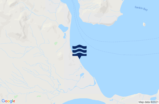 Carte des horaires des marées pour Isanotski Strait Entrance, United States
