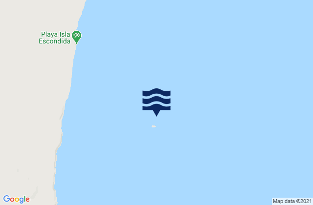Carte des horaires des marées pour Isla Escondida, Argentina