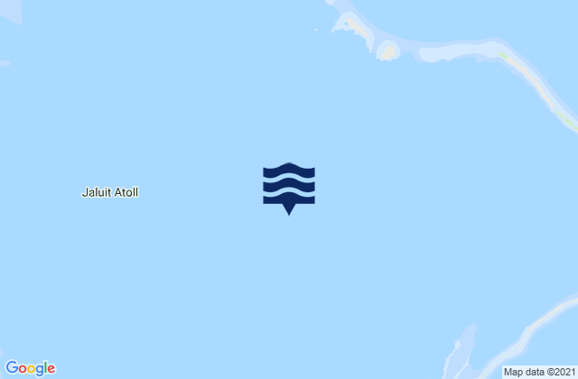 Carte des horaires des marées pour Jaluit Atoll, Marshall Islands