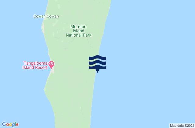 Carte des horaires des marées pour Jason Beach, Australia