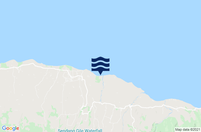 Carte des horaires des marées pour Kabupaten Lombok Utara, Indonesia