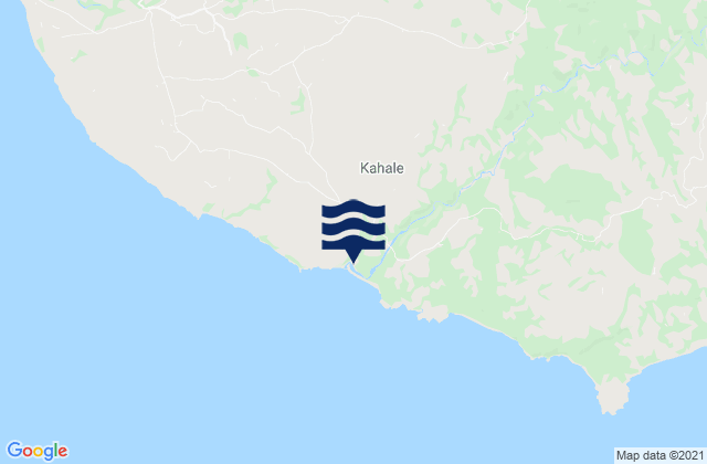 Carte des horaires des marées pour Kahale, Indonesia
