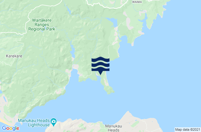 Carte des horaires des marées pour Kakamatua Inlet, New Zealand