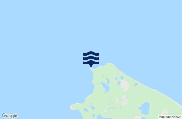 Carte des horaires des marées pour Kaligan Island (North End) Cook Inlet, United States