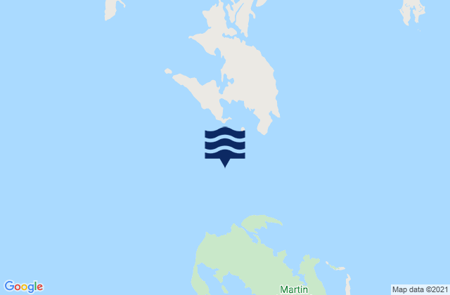 Carte des horaires des marées pour Kedges Strait Buoy 4, United States