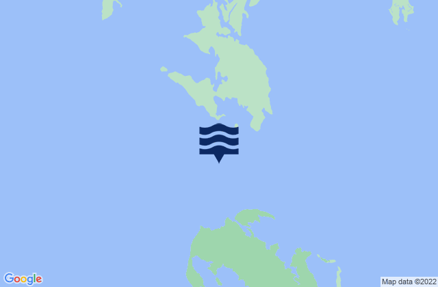 Carte des horaires des marées pour Kedges Strait Buoy '4', United States