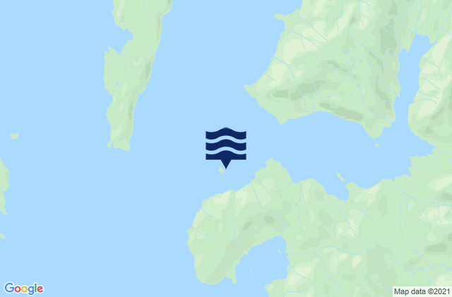 Carte des horaires des marées pour Keete Island, United States