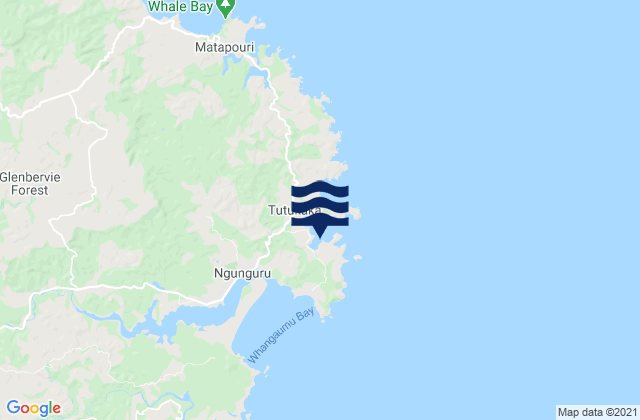 Carte des horaires des marées pour Kowharewa Bay, New Zealand