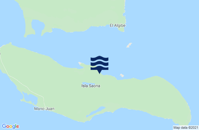 Carte des horaires des marées pour La Romana, Dominican Republic