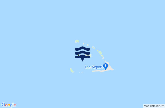 Carte des horaires des marées pour Lae Atoll, Marshall Islands