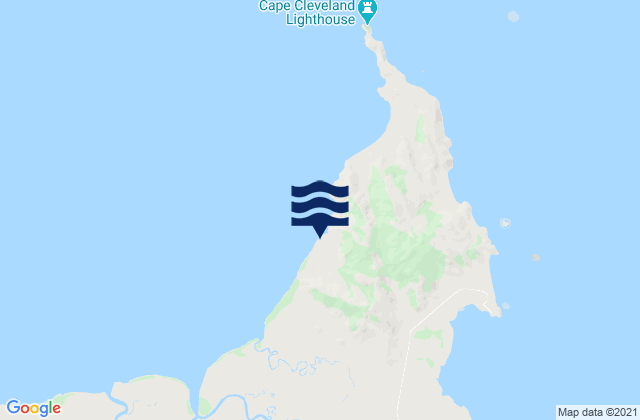 Carte des horaires des marées pour Launs Beach, Australia
