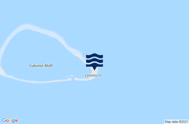 Carte des horaires des marées pour Lukunor, Micronesia
