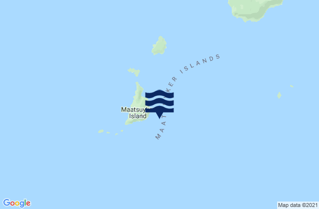 Carte des horaires des marées pour Maatsuyker Island, Australia