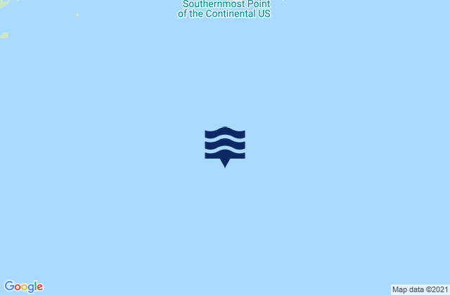 Carte des horaires des marées pour Main Ship Channel Entrance, United States