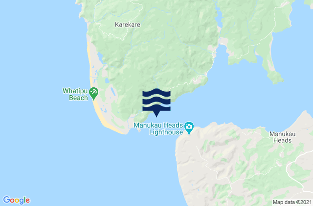 Carte des horaires des marées pour Makaka Bay, New Zealand
