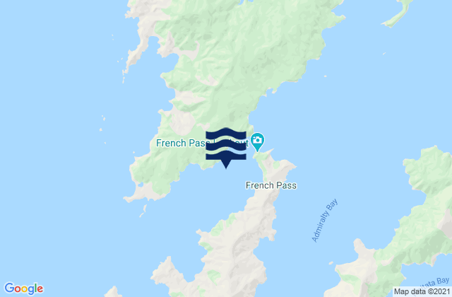 Carte des horaires des marées pour Man-o-War Bay (Paharakeke), New Zealand