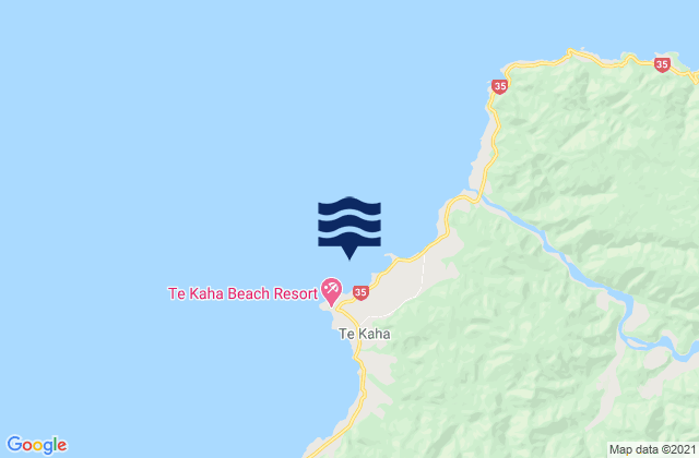 Carte des horaires des marées pour Maraetai Bay, New Zealand