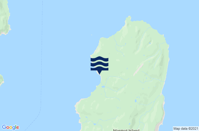 Carte des horaires des marées pour Marmot Island (Marmot Strait), United States