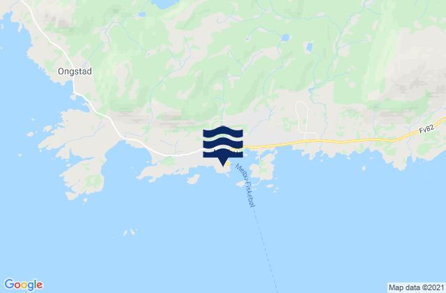 Carte des horaires des marées pour Melbu, Norway