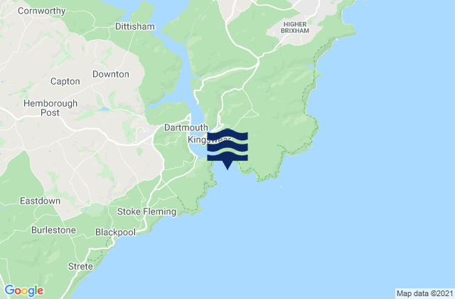Carte des horaires des marées pour Mill Bay Cove Beach, United Kingdom