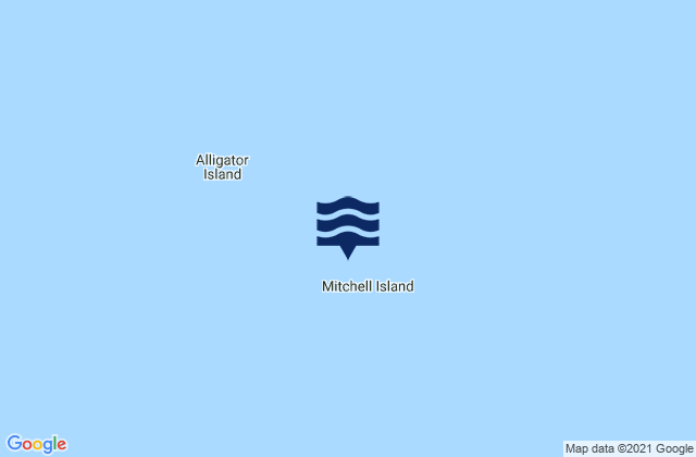 Carte des horaires des marées pour Mitchell Island, Canada