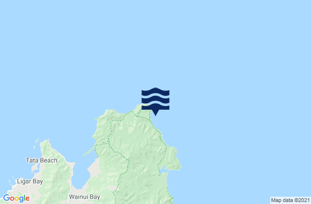 Carte des horaires des marées pour Mutton Cove Abel Tasman, New Zealand