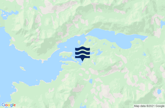 Carte des horaires des marées pour Nootka Island, Canada