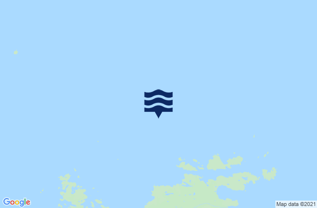 Carte des horaires des marées pour North of Perevalnie Island Shuyak Island, United States