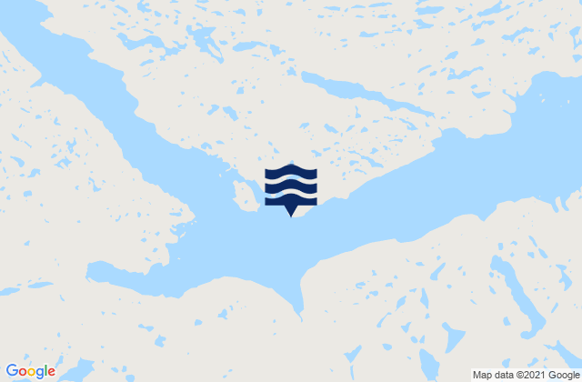 Carte des horaires des marées pour Norton Island, Canada