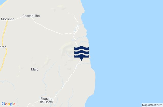 Carte des horaires des marées pour Nossa Senhora da Luz, Cabo Verde