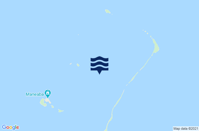 Carte des horaires des marées pour Nukufetau, Tuvalu