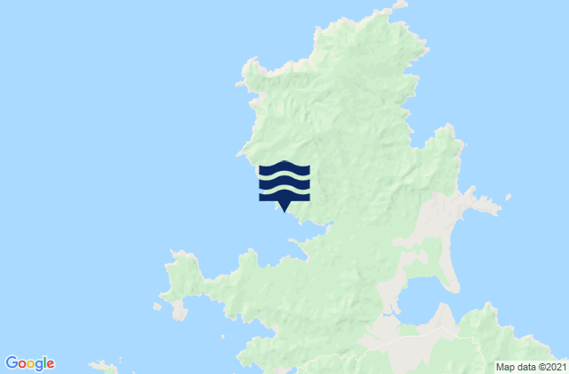Carte des horaires des marées pour Oruawharo Bay, New Zealand