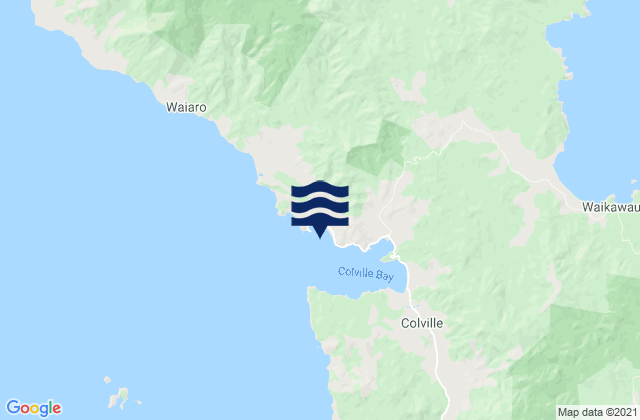 Carte des horaires des marées pour Otautu Bay, New Zealand