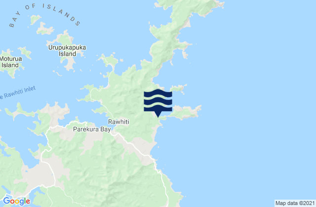 Carte des horaires des marées pour Pahi Bay, New Zealand