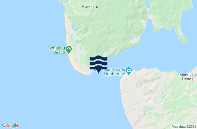 Carte des horaires des marées pour Paratutae Island, New Zealand