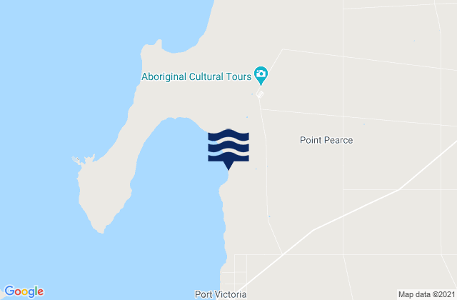 Carte des horaires des marées pour Pearce Point, Australia