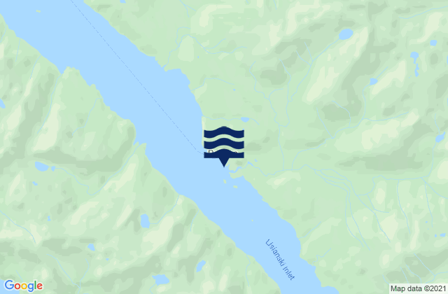 Carte des horaires des marées pour Pelican Harbor Lisianski Inlet Ak, United States