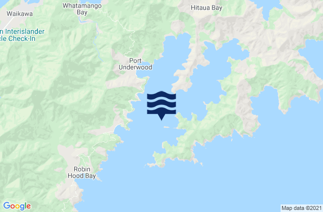 Carte des horaires des marées pour Pipi Bay, New Zealand