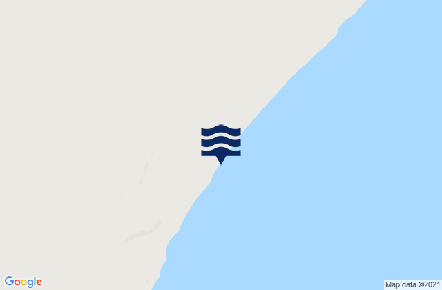 Carte des horaires des marées pour Playa Biarritz, Argentina
