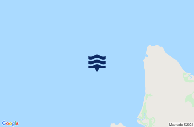 Carte des horaires des marées pour Point Fawcett (Offshore), Australia