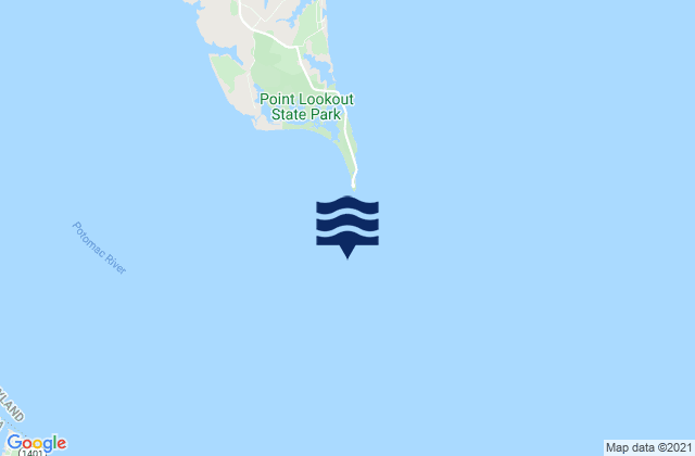 Carte des horaires des marées pour Point Lookout 1.0 n.mi. south of, United States