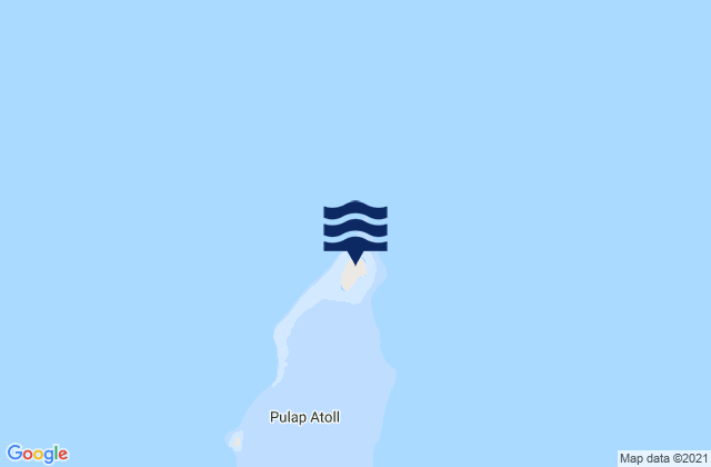 Carte des horaires des marées pour Pollap Municipality, Micronesia