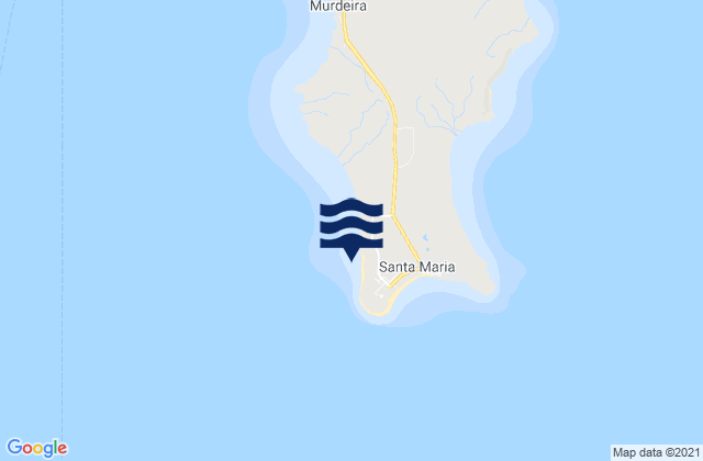 Carte des horaires des marées pour Ponta Preta, Cabo Verde